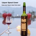 thumbnail image 4 of Pour Spout Cover, 10PCS Dust-Proof Liquor Bottle Covers, Translucent Plastic Liquor Pourer Cover, BPA Free Liquor Bottle Dust Cap Universal for Most Bottles, 4 of 5
