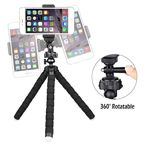 UBeesize Tripod S, Premium Phone Tripod, Flexible Tripod with Wireless