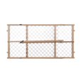 thumbnail image 3 of North States Pressure Mounted Hardwood Frame Diamond Mesh Baby or Pet Gate, 3 of 3
