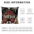 thumbnail image 5 of SHANXI Christmas Pillow Cover Red Black Throw Pillow Case Decorative Cushion Cover Case 24x24in, 5 of 5