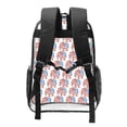 thumbnail image 2 of Easygdp Elephant Clear Backpack, Transparent Bookbag for School for Women Men, Capacity Clear Bag for College, Travel, 2 of 7