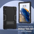 thumbnail image 2 of Dteck for Galaxy Tab A9 Plus Case, Heavy Duty Shockproof Rugged Protective Cover with Kickstand for Samsung Galaxy Tab A9+/Plus 11 Inch Tablet 2023 SM-X210/X216/X218,Black, 2 of 6