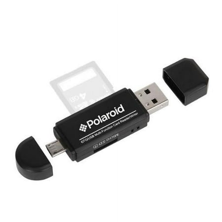 Image of Polaroid OTG USB / Micro USB Multi-Function SD / MICRO SD Card Reader