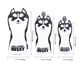 thumbnail image 4 of Toystoory 1 Juego de fundas para palos de Golf, funda para cabeza de mascota Husky de Animal bonito, accesorio deportivo, Protector de cabeza de Golf, 4 of 6