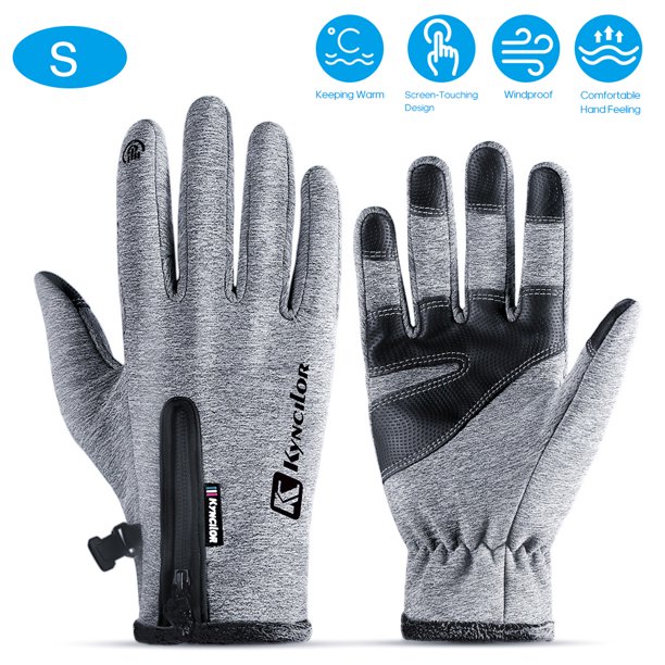 Kyncilor Winter Outdoor Gloves WaterSplashing Resistant Cycling Sports