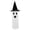 B, variant on Glowing Witch Hat LED Ornament With Tassel, Hanging Porch Decoration For Halloween And Festival, Battery Powered Light Up Ghost Decor For Garden And Entrance, White (Multicolor, 80*27.5CM)
