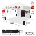 thumbnail image 3 of Crown Shades 10' x 10' Base Pop-Up Instant Adjustable Pop-Up Canopy, White, 3 of 8