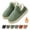 Coffee, variant on Women Men House Slippers Memory Foam Closed Back Winter Loafers Non Slip Fuzzy Indoor Outdoor Warm Shoes