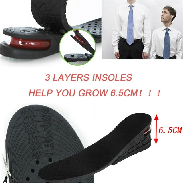 LSLJS Rehausse de Hauteur Instantanée Semelles de Hauteur Insert Rehausseur Semelles Coussinet, Semelles pour Femmes