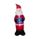 thumbnail image 5 of Inflables navideños de Papá Noel, decoración inflable de Papá Noel, utilería, linda Navidad iluminada para el patio del hogar., 5 of 9