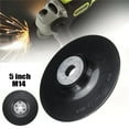 thumbnail image 4 of 125mm/5 Angle Grinder Disc Backing Pad M14 Thread + Lock Nut For Angle Grinders, 4 of 7