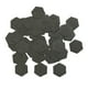 thumbnail image 1 of Mini ladrillos de arcilla a escala 1/16, maqueta para bricolaje, diorama, paisaje de jardín, decoración de maquetas 40 piezas hexágono gris, 1 of 6