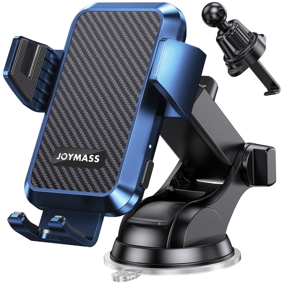 Cargador de coche inalámbrico, soporte para teléfono JOYMASS 15W, azul