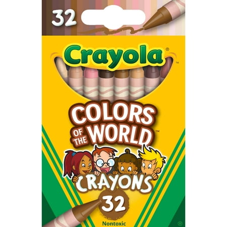 Crayola Crayons, Colors of the World, 32 Piece Count 