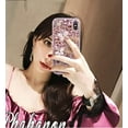 thumbnail image 2 of case for iPhone 11 Shiny Rhinestone Case for Girls Fashion Luxury Bling Bling Diamond Rhinestone Gemstone 3D Perfume Bottle and Flower Gemstone Soft TPU Back case for iPhone 11 6.1 inch, 2 of 6