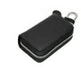 thumbnail image 4 of SkyAuks Genuine Leather Car Key Case Key Holder Bag Wallet Purse Zip Keychain for Men and Women Gifts, 4 of 7