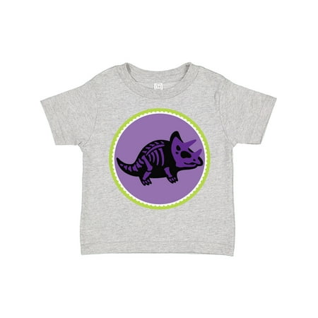 

Inktastic Dinosaur Triceratops Girls Dino Gift Toddler Toddler Girl T-Shirt