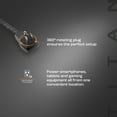 thumbnail image 5 of Titan 3-Outlet 4ft. Braided Extension Cord with LED Power Strip, Black, 5 of 7