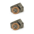 thumbnail image 4 of Qarigey Adorno para cinturón de vestir, adornos de joyería, tejido elegante, artesanía, ropa para niñas, decoraciones, correa de cintura tipo 8 2Conjunto, 4 of 6