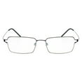 thumbnail image 3 of Men Women Screwless Ultralight Reading Glasses 1.0 Rectangle Anti Blue Light Readers +1.00, 3 of 6