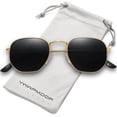 thumbnail image 1 of Gafas de sol YWWPMDOF polarizadas cuadradas hexagonales UV400 para mujeres y hombres, 1 of 6