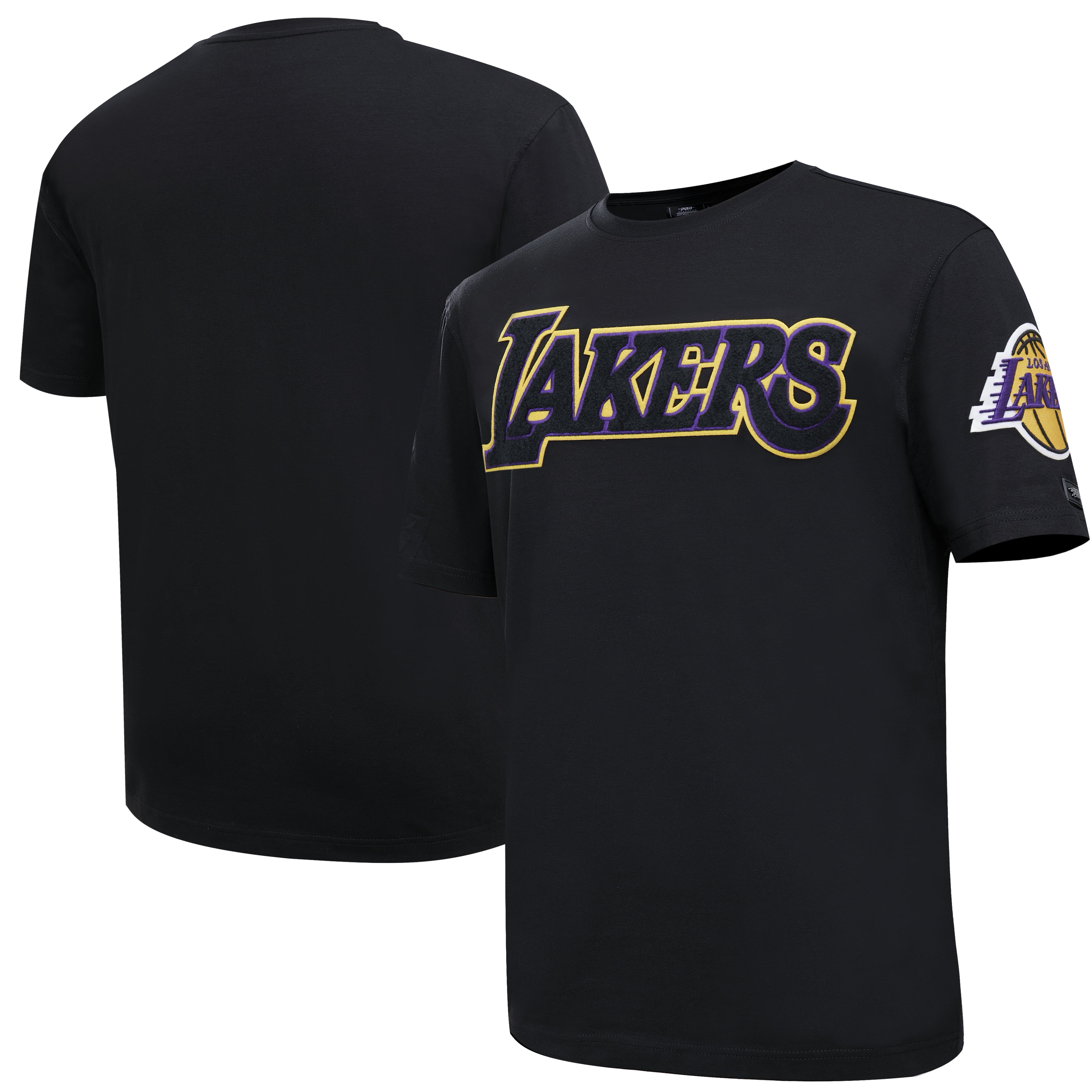 lakers t shirt black