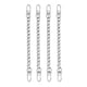 thumbnail image 2 of Extensor de Correa de bolso de cadena de metal Yuyangstore 4 Plata, 2 of 8