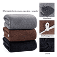 thumbnail image 3 of Toallas De Baño 3pcs Completo Grande Alta Densidad 140*70cm Color Combinación 2, 3 of 5