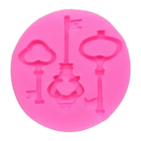 

Shpwfbe Kitchen Gadgets Silicone Molds Key Silicone Mould Fondant Cake Chocolate Cookie Decorating Mould Cake Tools