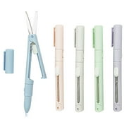 KI-8jcuD Folding Pen Scissors Student Art Cutting Tools Small Paper Cutting Mini Scissors Manual Account Ceramic Penknife 49Er Kitchen Stuff