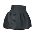 thumbnail image 5 of Clearance Clothes Under $10.00 Abomasnow Women's Y2K Bubble Shorts Elastic High Waisted Wide Leg Bloomers Shorts, 5 of 5