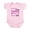 Petal Pink, variant on CafePress - Welcome Home Daddy Infant Bodysuit - Baby Light Bodysuit, Size Newborn - 24 Months