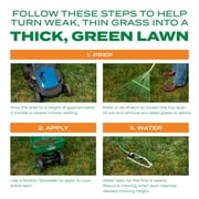 Scotts Turf Builder ThickR Lawn Bermudagrass, Thickens Thin Grass, 40 lbs.