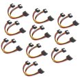 thumbnail image 2 of Adaptador de corriente SATA NikouMX 15pin 1 macho a 2 hembra, 2 of 8