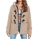 thumbnail image 4 of Chaquetas y abrigos casuales con capucha de manga larga para mujer, chaqueta con capucha cálida de invierno, abrigo de manga larga con capucha y bolsillo para mujer, 4 of 9
