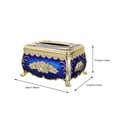 thumbnail image 4 of Retro Tissue Box Holder Delicate Tissue Box Luxury Napkin Box Desktop Decoration, 4 of 8