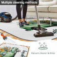 thumbnail image 5 of Hello Spring Outdoor Rug for Patio/Deck/Porch, Non-Slip Large Area Rug 6 x 9 Ft, Easter Flowers Green Truck Floral Orange Plaid Indoor Outdoor Rugs Washable Area Rugs, Camping Rug Carpet Runner, 5 of 8