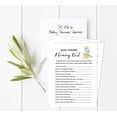 thumbnail image 3 of Inkdotpot Dinosaur Jungle Animals Who Knows Mommy BestBaby Shower GameCards FunActivity Cards Set Of 50Party Theme, 3 of 5