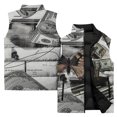 thumbnail image 4 of Chaleco térmico de invierno para hombre, chaquetas, chaleco con estampado de mariposas elegante para hombre, chaqueta informal para hombre, ropa para hombre 2024, chalecos sin mangas, 4 of 5