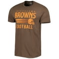 thumbnail image 2 of Men's '47 Brown Cleveland Browns Wordmark Rider Franklin T-Shirt, 2 of 3