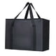 thumbnail image 1 of Bolsa térmica aislada para entrega de alimentos, bolsa térmica portátil reutilizable con cremallera gruesa, bolsa de Picnic aislada para pesca, playa, Negro Macarena Enfriador de bolsas de supermercado, 1 of 8