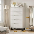 thumbnail image 2 of Modern 5 Drawer Dresser, Dressers for Bedroom, Tall Chest of Drawers Closet Dresser Storage Dresser for Living Room, Hallway, Entryway, 2 of 7