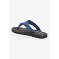 thumbnail image 2 of Comfortview Women's The Sylvia Stretch Fabric Soft Footbed Thong Slip On Sandal, 2 of 6