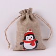 thumbnail image 2 of Bolsas de arpillera de Navidad JAMW Sencillez 10 piezas, 2 of 5