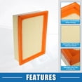 thumbnail image 3 of Filtro de aire de la cabina No.13721730946 Filtro de aire del motor para BMW 323i Base Convertible 2-Door 1998-1999, 3 of 7