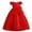 Red, variant on Utoimkio Girls Long Evening Gown Dress Summer Mesh Maxi Dress Short Sleeve Princess Party Dresses for Girls 3-12 Years