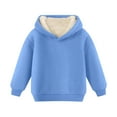 thumbnail image 4 of Eltusu Toddler Boys Winter Hoodies, Graphic Casual Pullover Long Sleeve Boys Sweatshirts Light Blue Size 4-5 T, 4 of 4