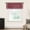 Red, variant on Pure Olive Green Valance Curtains for Kitchen/Living Room/Bathroom/Bedroom Window, Rod Pocket Small Topper Half Short Window Curtains Voile Sheer Scarf, Simple Solid Color 42"x18"