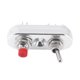 thumbnail image 2 of Aluminum Alloy Universal Motorcycle Handle Handlebar Grip Switch Headlight Horn On/Off Silver, 2 of 3