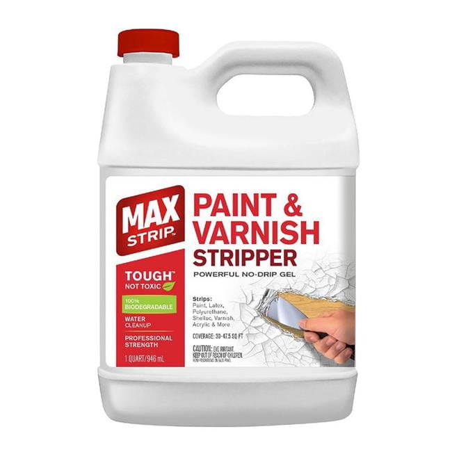 Max Strip 1004723 1 qt. Paint & Varnish Stripper Pack of 8 Walmart
